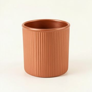 Spruce Bridge Empty Candle Holder - Terracotta (synthetic illustration; no displayed measurements)