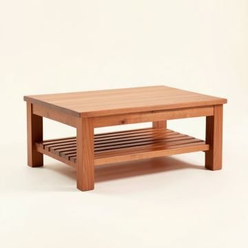 Harbor Dale Coffee Table - Terracotta (synthetic illustration; no displayed measurements)