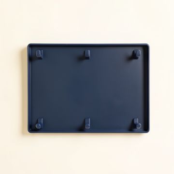 Vale Dale Empty Wall-Mounted Tool Organizer Panel - Navy (synthetic illustration; no displayed measurements)