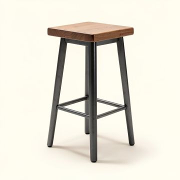 Evendale Solid Wood 24.25 '' Counter Stool (synthetic illustration; no displayed measurements)