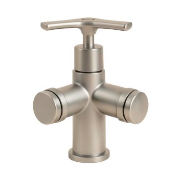 Temperature Control/Pressure-Balanced Shower Faucet With Rough-In Valve , Trim , And Diverter