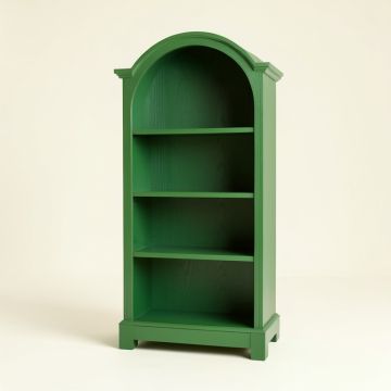 Briar Dell Freestanding Bookcase - Green (synthetic illustration; no displayed measurements)