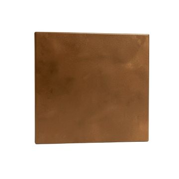 Ambiance Insert Wave 4 '' X 4 '' Resin Tile In Venetian Bronze