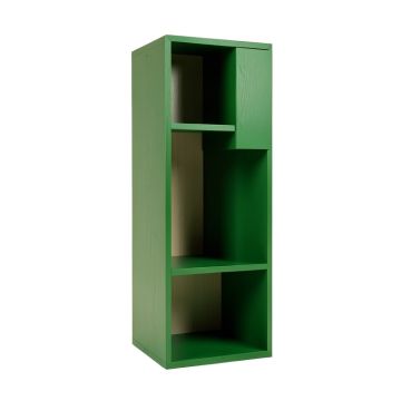 Spruce Arc Narrow Cubby Tower - Green