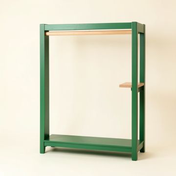 Reed Bluff Empty Garment Rack - Green (synthetic illustration; no displayed measurements)