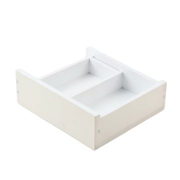 Aspen Bridge Empty Pantry Drawer Organizer Insert - White