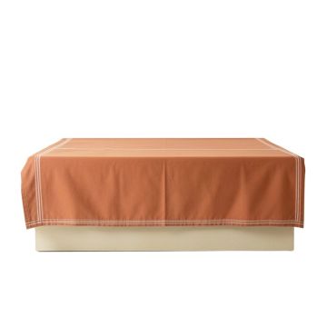 Willow Canyon Flat Bed Sheet - Terracotta