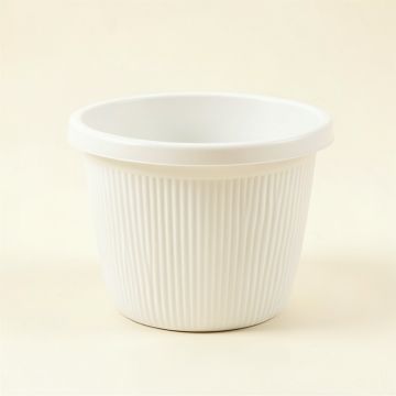 Maple Crossing Empty Planter - White (synthetic illustration; no displayed measurements)