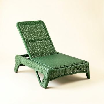 Briar Branch Outdoor Lounge Chair - Green (synthetic illustration; no displayed measurements)