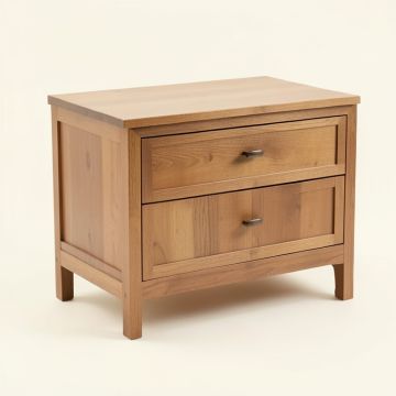 Abril 47 '' Wide 2 Drawer Sever (synthetic illustration; no displayed measurements)