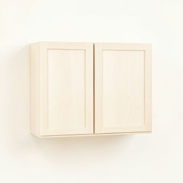 Brook Dale Wall-Mounted Entry Cabinet - Ivory (synthetic illustration; no displayed measurements)