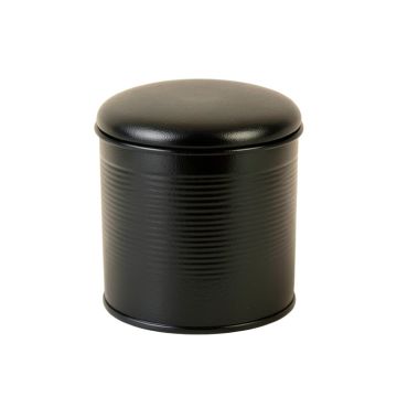 Field Brook Storage Canister With Lid - Black