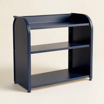 Sage Crest Desktop Shelving Unit - Navy (synthetic illustration; no displayed measurements)