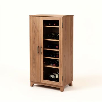Home Bar Wine Storage Cabinet - 21 '' (synthetic illustration; no displayed measurements)