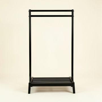 Briar Branch Empty Garment Rack - Black (synthetic illustration; no displayed measurements)