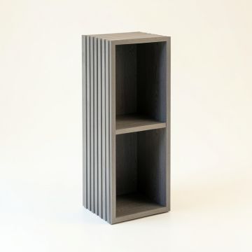 Birch Branch Narrow Cubby Tower - Gray (synthetic illustration; no displayed measurements)