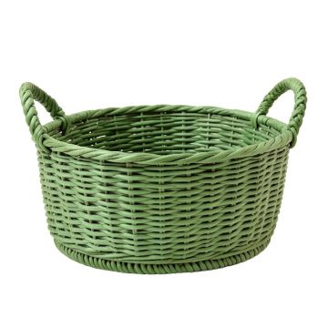 Lake Bridge Empty Storage Basket - Green