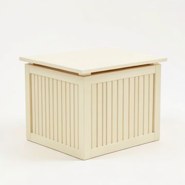 Heath Brook Closed Outdoor Storage Box - Cream (synthetic illustration; no displayed measurements)