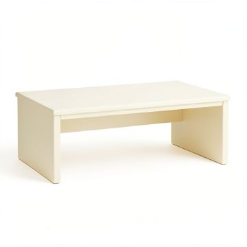 Olive Brook Desktop Monitor Riser - Ivory (synthetic illustration; no displayed measurements)