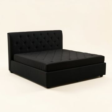 Hoskinson Tufted Upholstered Platform Bed (synthetic illustration; no displayed measurements)