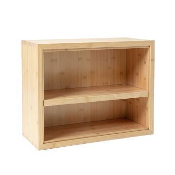 Hazel Branch Empty Mug-Storage Cabinet Insert - Beige