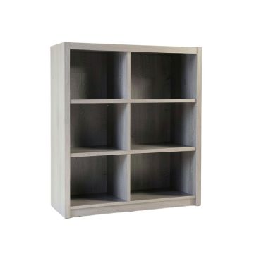 Vale Arc Freestanding Bookcase - Gray