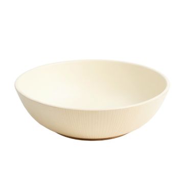 Moss Branch Dining Bowl - Cream