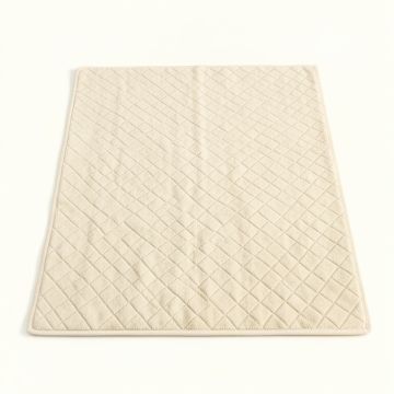 Elm Crossing Bath Mat - Cream (synthetic illustration; no displayed measurements)