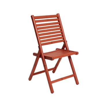Shore Canyon Folding Outdoor Chair - Terracotta