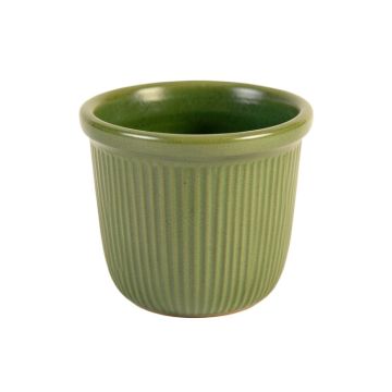 Reed Arc Empty Planter - Green