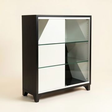 Ignacio Geometric Bookcase (synthetic illustration; no displayed measurements)
