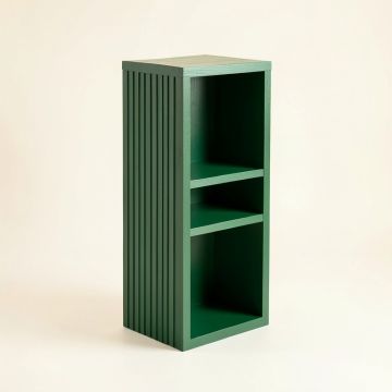 Stone Dell Narrow Cubby Tower - Green (synthetic illustration; no displayed measurements)