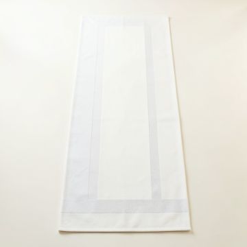 Dune Bridge Narrow Runner Rug - White (synthetic illustration; no displayed measurements)