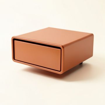 Wren Falls Under-Desk Drawer Unit - Terracotta (synthetic illustration; no displayed measurements)