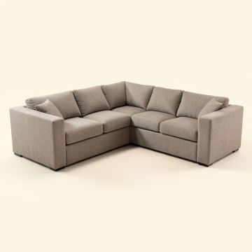 Willia 121 '' Wide Revolution Performance Fabrics® Symmetrical Modular Corner Sectional (synthetic illustration; no displayed measurements)