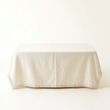 Summit Bridge Flat Bed Sheet - Cream (synthetic illustration; no displayed measurements)