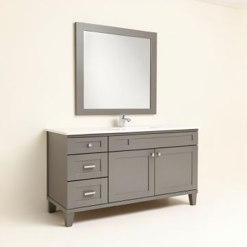 Cortavia 47 '' Single Bathroom Vanity Set (synthetic illustration; no displayed measurements)