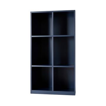 Ridge Crossing Freestanding Bookcase - Navy