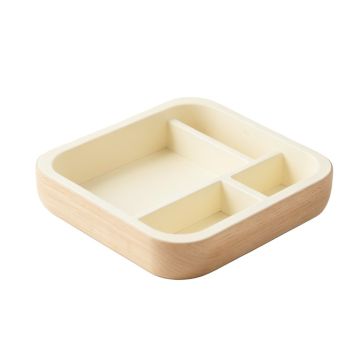 Reed Arc Empty Pantry Drawer Organizer Insert - Cream (synthetic illustration; no displayed measurements)