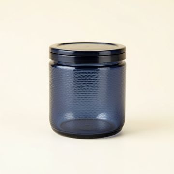 Stone Brook Storage Canister With Lid - Navy (synthetic illustration; no displayed measurements)