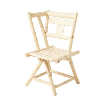 Oak Bluff Folding Outdoor Chair - Cream