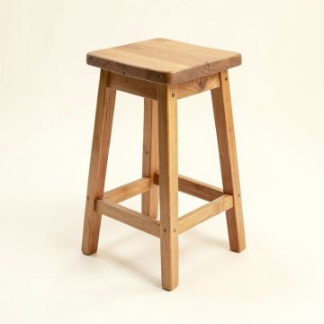 Molto Solid Wood Bar & Counter Stool (synthetic illustration; no displayed measurements)