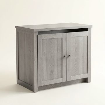 Summit Canyon Freestanding Laundry Folding Counter - Gray (synthetic illustration; no displayed measurements)