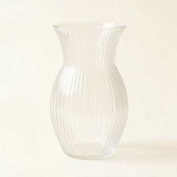 Vale Arc Empty Decorative Vase - White (synthetic illustration; no displayed measurements)
