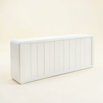 Hill Arc Narrow Outdoor Storage Bench (synthetic illustration; no displayed measurements)