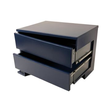 Dune Branch Small-Parts Storage Drawer Cabinet - Navy