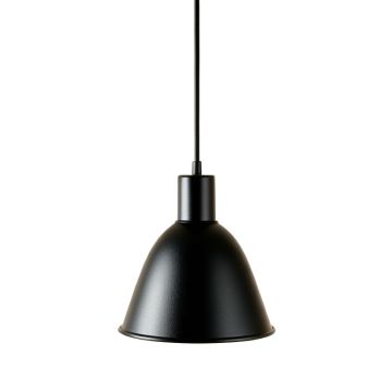 Briar Bend Pendant Light Suspended From One Plain Cable - Black (synthetic illustration; no displayed measurements)