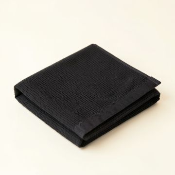 Heath Falls Bath Towel - Black (synthetic illustration; no displayed measurements)