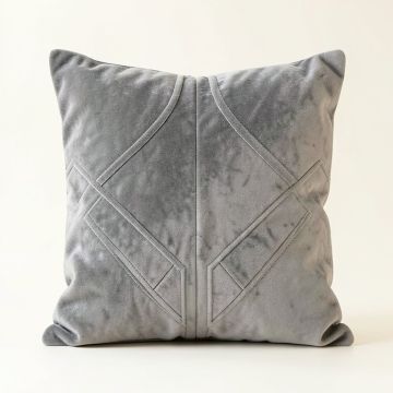 Cliff Bluff Filled Accent Pillow - Gray (synthetic illustration; no displayed measurements)