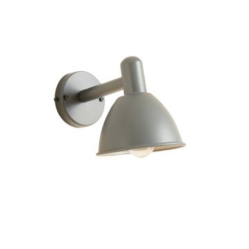 Summit Branch Wall Sconce Mounted On A Plain Wall - Gray